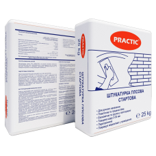 Штукатурка гіпсова стартова PRACTIC 30 кг