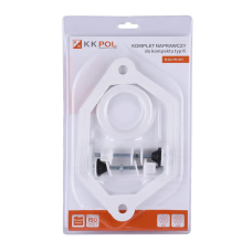 Набір прокладок під бачок унітазу гума KK Pol + Кріплення KPL/521