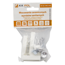 Кріплення для унітазу кутове KK Pol АКС/335