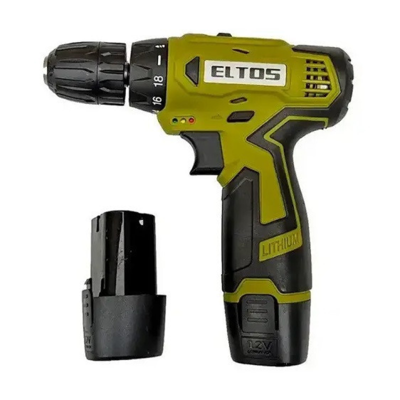 Eltos шуруповерт акумуляторний ДА-12М