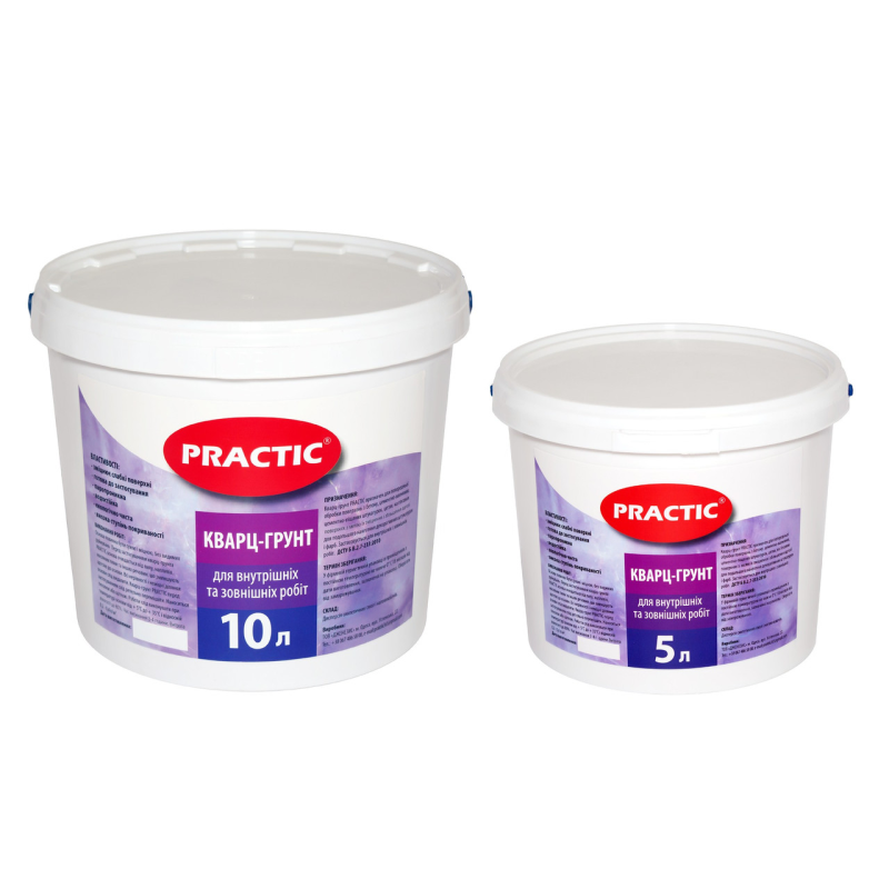 Кварц-грунт, PRACTIC 10 л