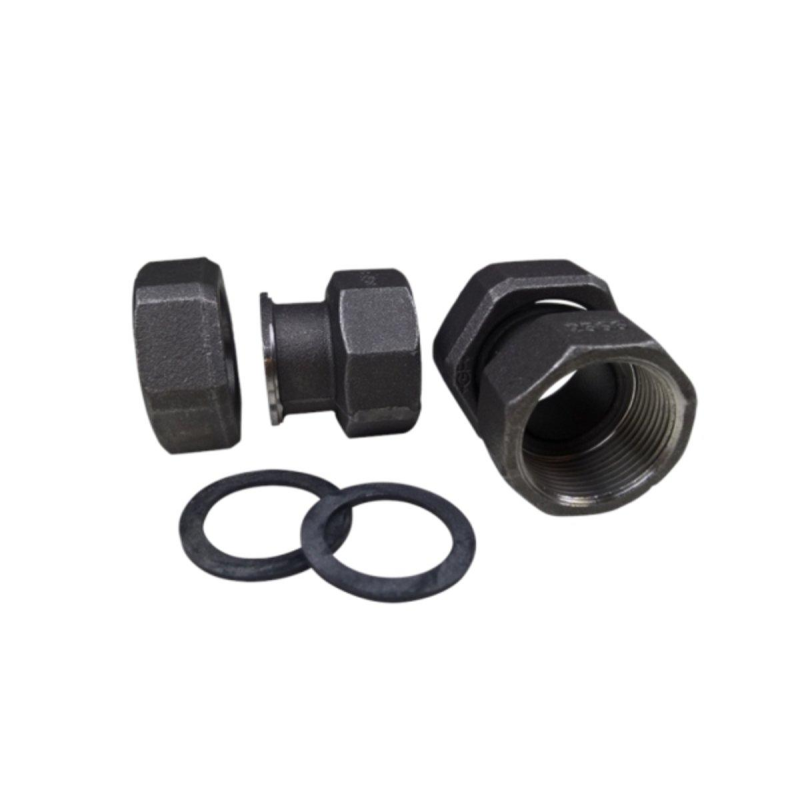 Комплект гайок 1 1/2“ — 1“ Сталь (пара)