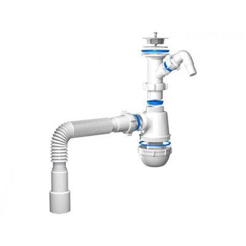 Сифон для кухні Ani Plast A2015UKREU