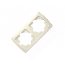 Рамка 2-тя горизонтальна Кармен крем