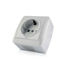 Розетка 1-а зовнішня з/зем Viktori GISelt