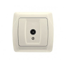 Розетка TV телевіз Кармен крем