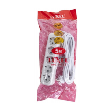 Подовжувач LUXEL 5 гнізд 5М з/зем 7175