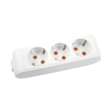 Колодка 3 гнізда з/зем ViKo MULTI-LET