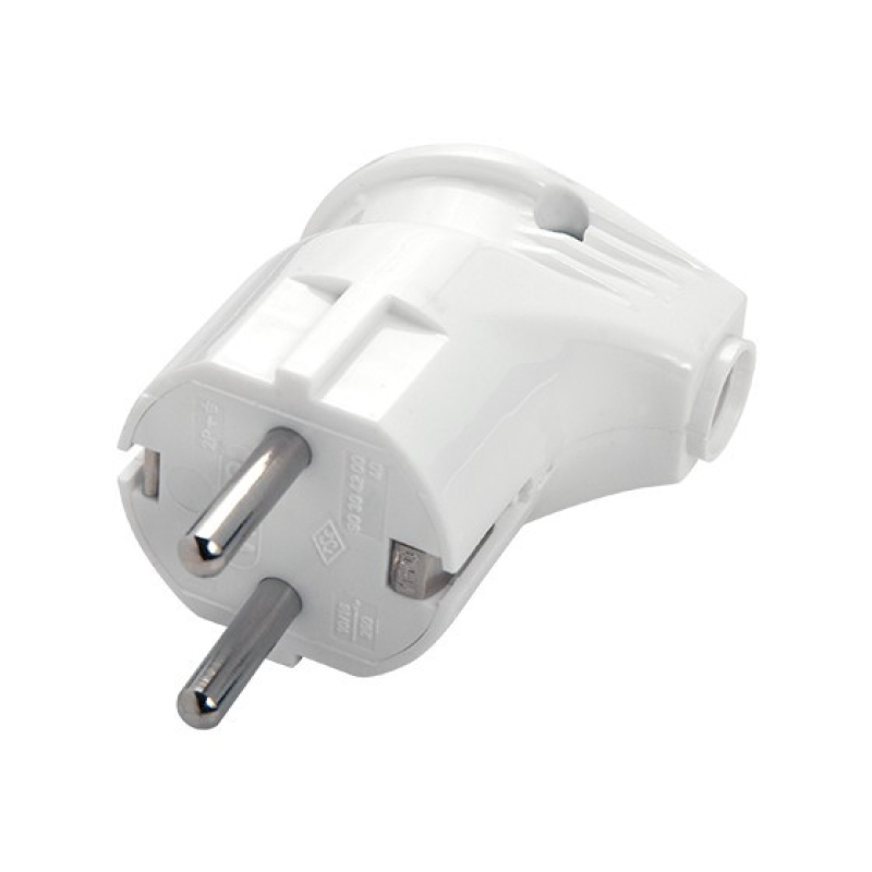 Вилка кутова біл. з/зем Viko