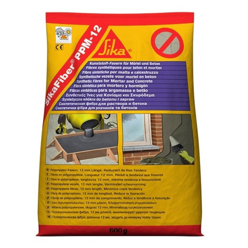 Фібра поліпропіленова Sika Fiber PPM-12 0,6 кг