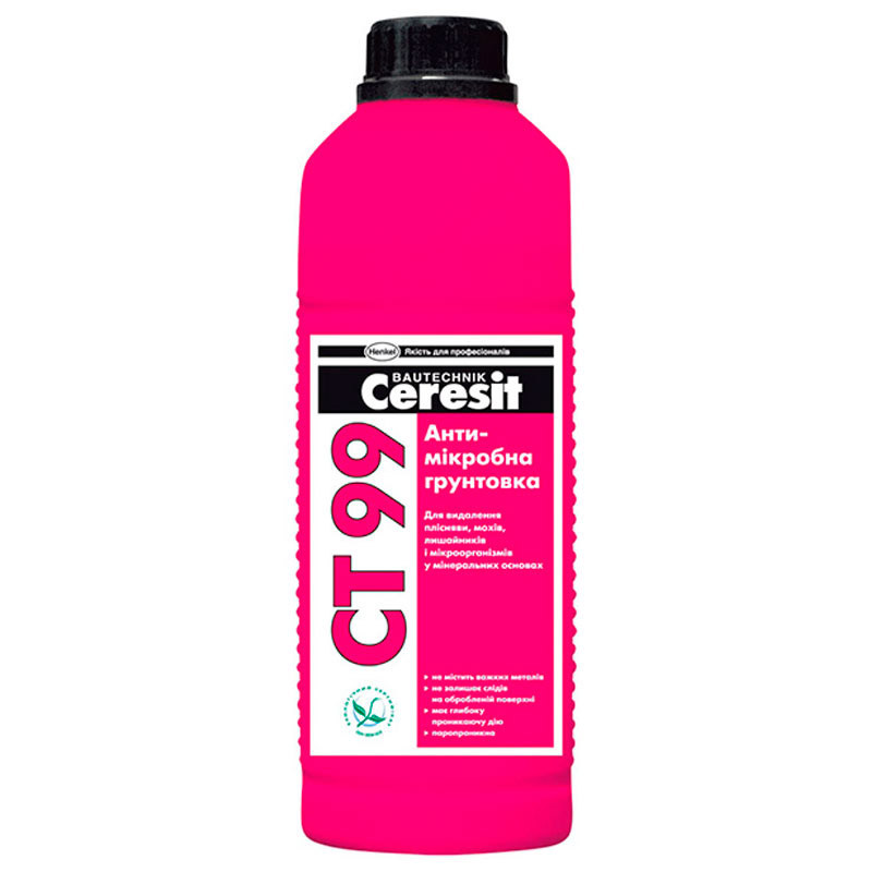 Ceresit Грунтовка з антимікробною добавкою СТ 99 1л