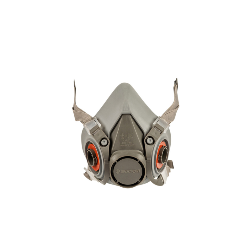 Респіратор SIZAM Напівмаска M 6200 (TPE+ ABS)