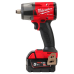 Гайковерт акумуляторний 1/2“ Milwaukee, M18 FMTIW2F12-502X, 881Нм (зар.пристрій,2акум.X5Ar,HDкейс) 4933478450