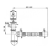 Сифон для умивальника AlcaPlast A41 + A710
