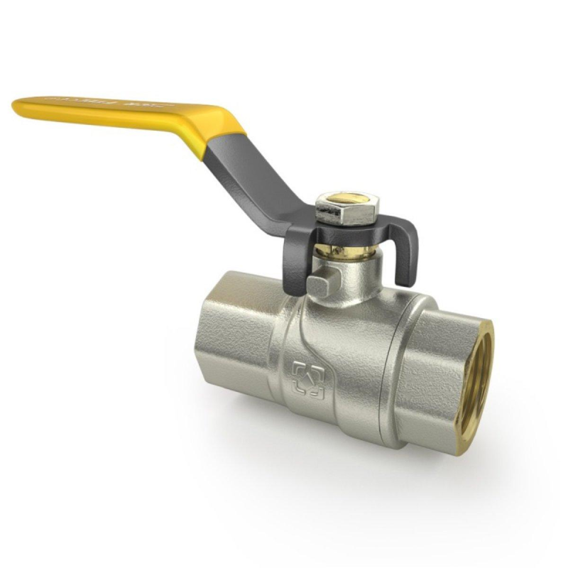 Кран Куль. RAFTEC YELLOW DN15 1/2“ ВВ GRB1