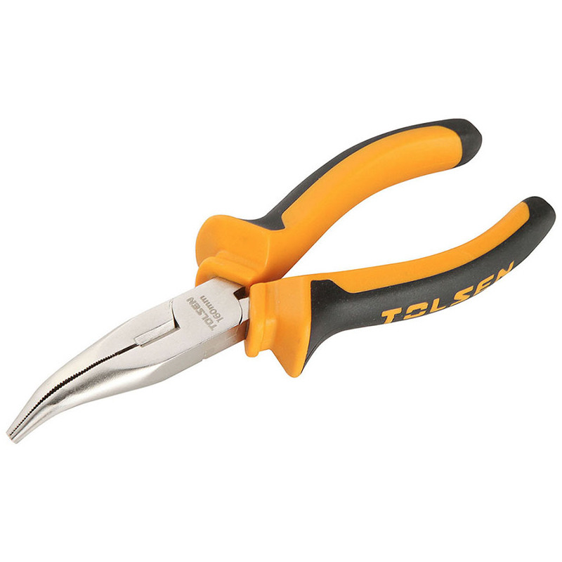 Довгогубці загнуті Ерго 160мм Tolsen 10008