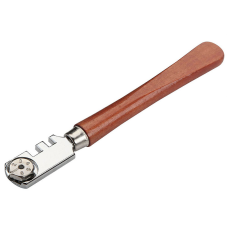 Склоріз 130мм 6 різаків дерев“яна ручка 41030