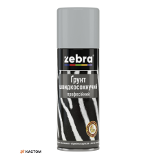 Грунт швидкосохнучий 400мл ZEBRA 16 Світло-сiрий