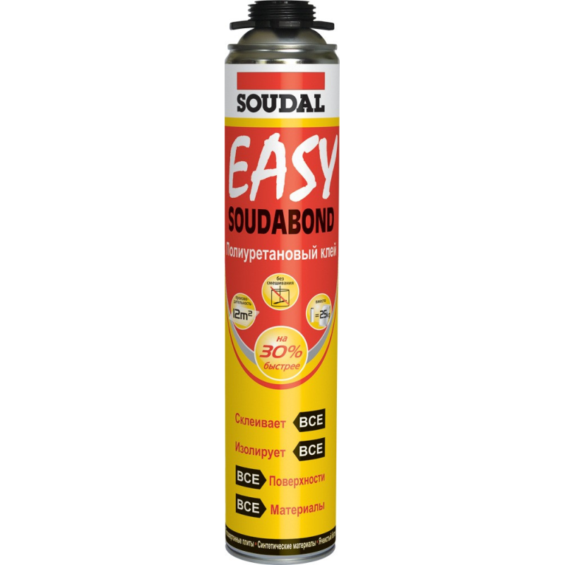 Піна-клей  SOUDABOND EASY GUN 750 мл піст.
