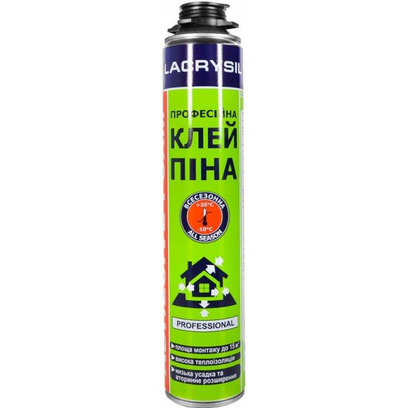 Lacrysil Піна-клей 800мл 950г під пістолет