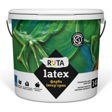Фарба 14 кг інтер`єрна Latex RUTA