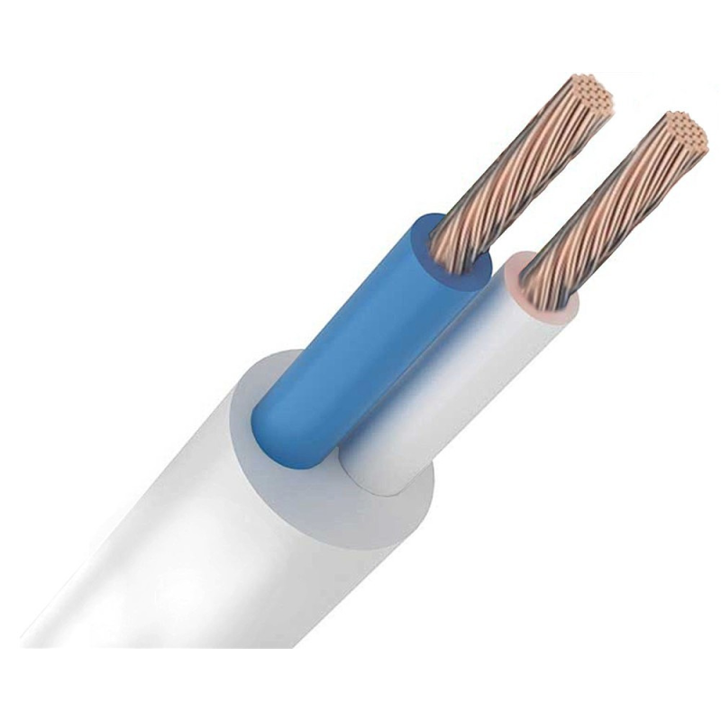 Кабель ПВС 2х1,0 (КУ)