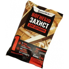 Вогнебіозахист д/деревини-1, 1 кг, ТМ “TRIORA“, концентрат 1:10, зелений