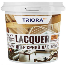 Інтер“єрний лак 0,75л напівматовий TM TRIORA