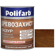Polifarb Лазур деревозахисна горіх 0,7 кг