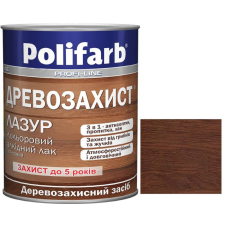 Polifarb Лазур деревозахисна каштан 0,7 кг