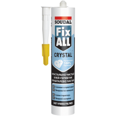 Клей-герметик SOUDAL FIX ALL Crystal 290мл