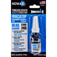 Фіксатор різьблення Синій NOWAX Threadlocker Blue NX21139