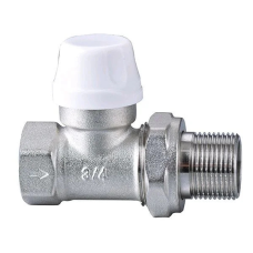 RAFTEC Кран під термоголовку прямий з антипротечкою 3/4“ TKRP02