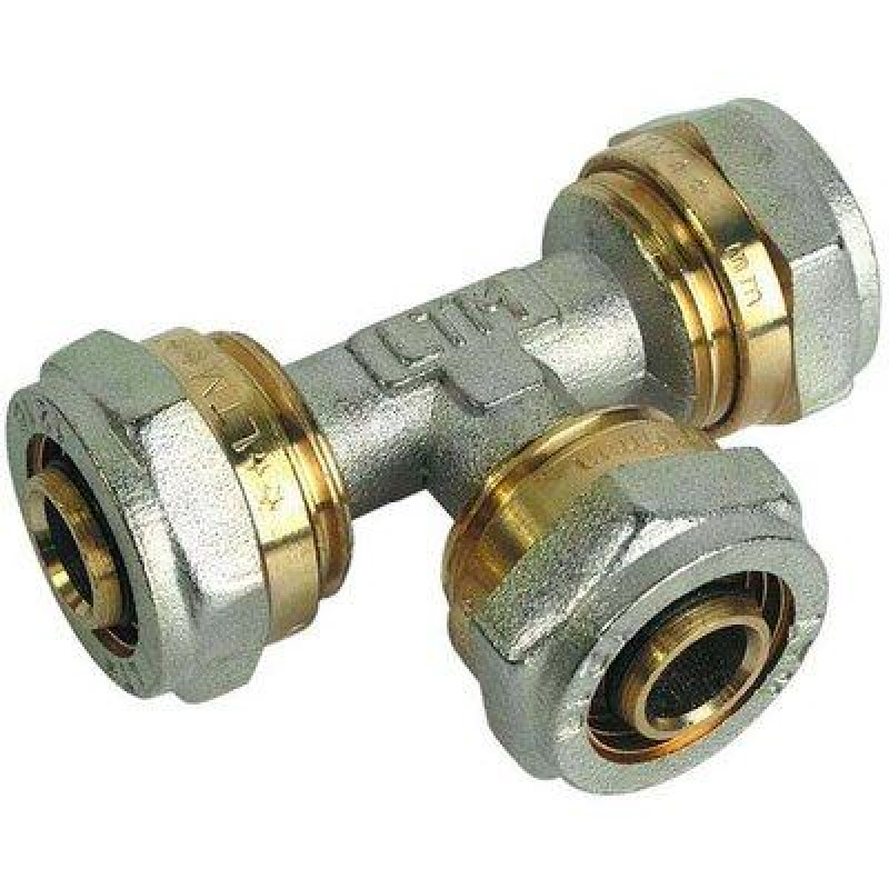 Трійник проміжний нерозбірний ЕКЗ 16x16x16мм