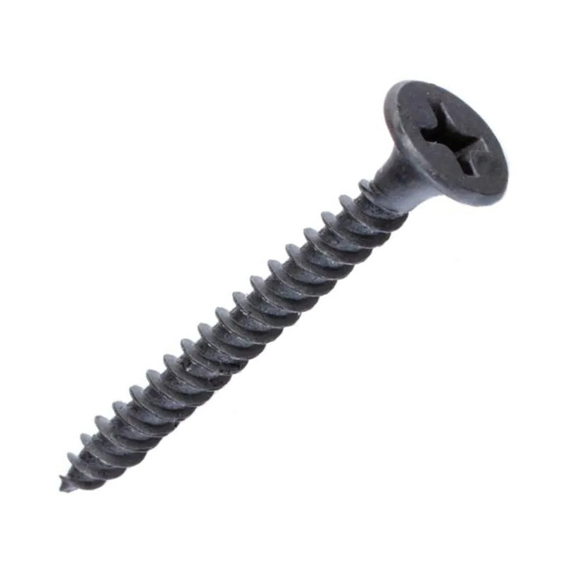 Саморіз гіпсокартонний по металу чорний 3,5х35