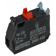 ZBE-102 N/C Контакт для кнопок TB5