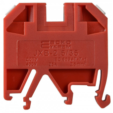 Клемник JXB 2,5/35 червоний