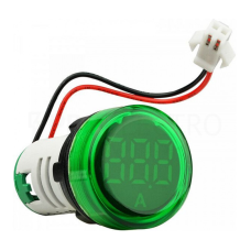 Круглий цифровий вимірювач струму ED16-22AD 0-100A (зелений)