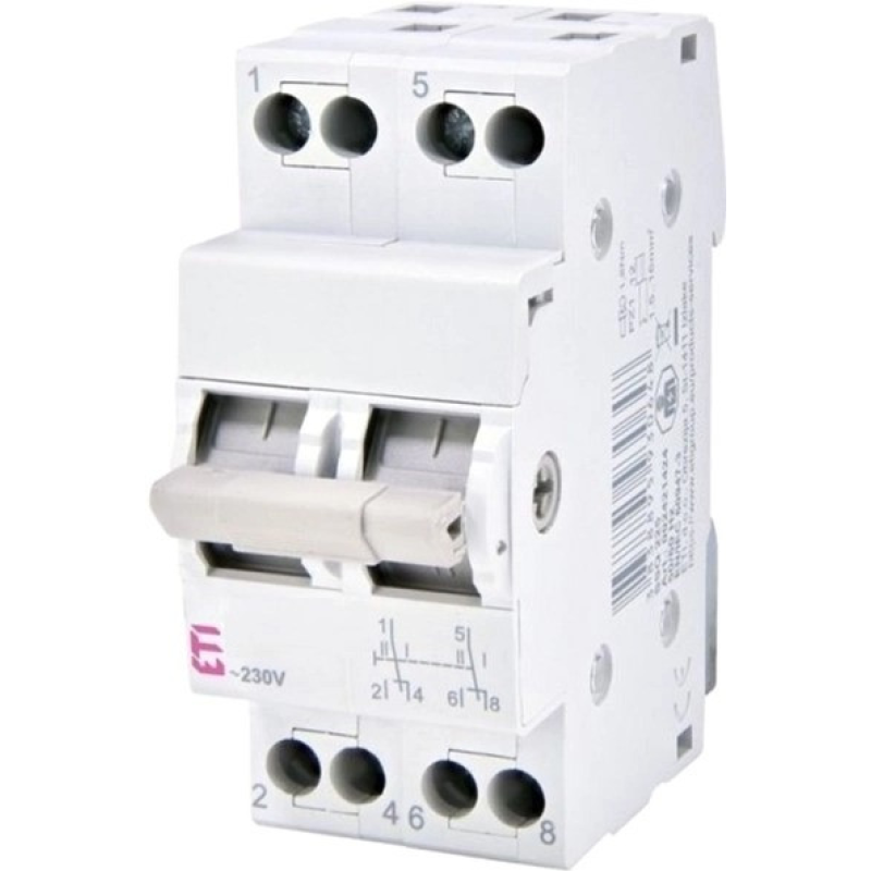 Перемикач навантаження SSQ 240 “1-0-2“ 2p 40А