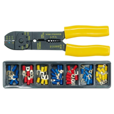 Кліщі для обтискан. і зачистки VOREL з контак. накінечниками кпл. 100 шт. 45050