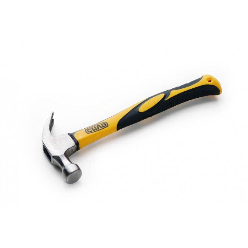 Молоток-обценьки 450г з фібергласовою рукояткою СИЛА