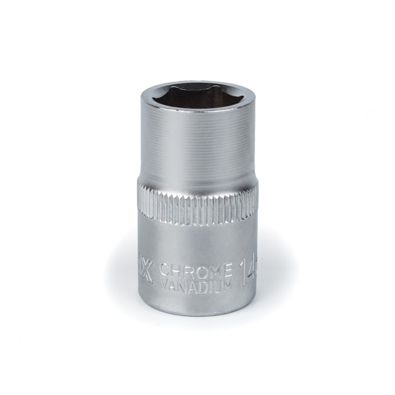 Шестигранна головка 14мм 1/2“ CrV POLAX