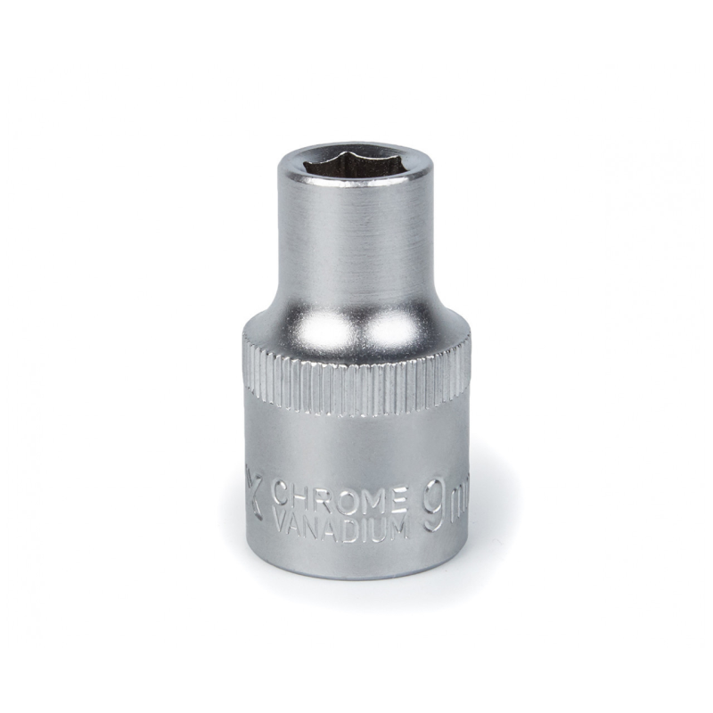 Шестигранна головка 9мм 1/2“ CrV POLAX