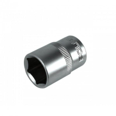 Шестигранна головка 15мм 1/2“ CrV POLAX