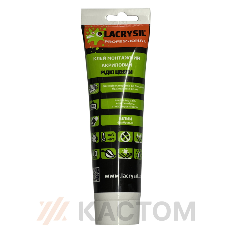 Lacrysil Клей універсальний монтажний Рідкі цвяхи білий 200г