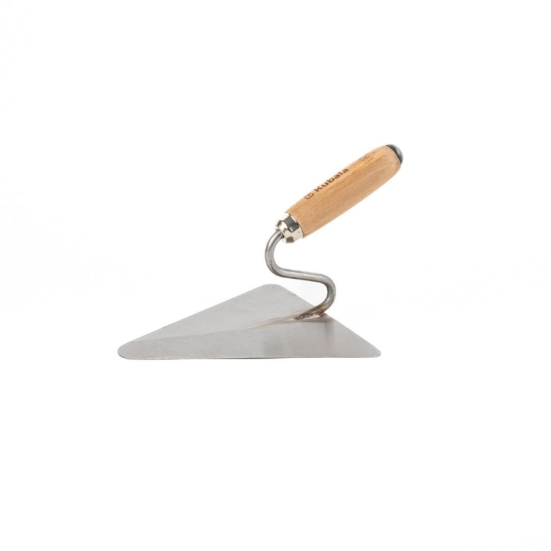 Кубала 0807 Кельма неірж 200х190мм треугал дерев-ручка