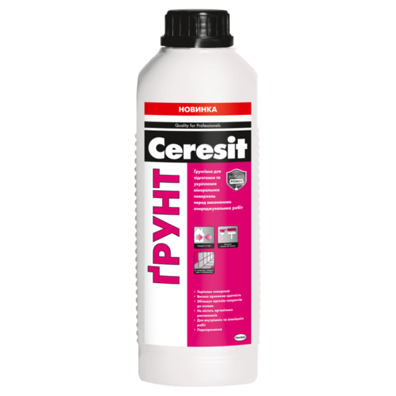 Ceresit Грунтівка глибокопроникна 2л
