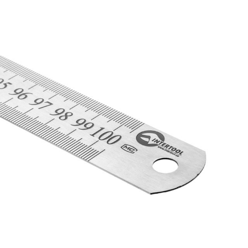 Лінійка метал. 1000 мм Intertool MT-2006