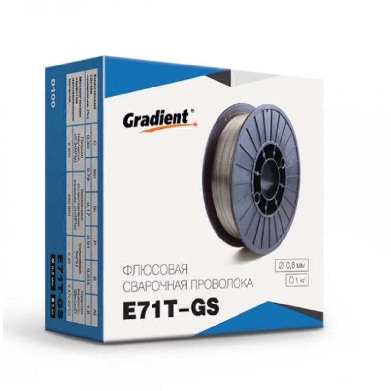 Дріт зватрювальний з флюсом Edon 0,8мм х 1кг Дріт зватрювальний з флюсом Edon 0,8мм х 1кг