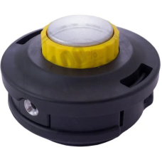 Котушка для тримера Рамболд авто з металевим носиком з підшипником жовта DL-1356